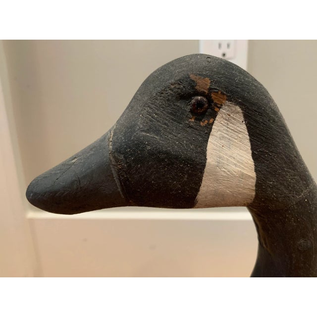Wood Canadian Goose Wood Decoy For Sale - Image 7 of 12