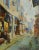 Alexander Sergeev, Streets of Tunis, Original Oil on Canvas, 1994 For Sale - Image 4 of 4
