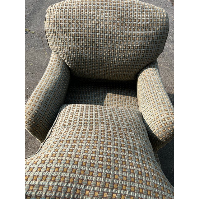George Smith Style Standard Arm Chair For Sale In New York - Image 6 of 6