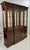 Chippendale Vintage Ethan Allen Georgian Style Mahogany Breakfront China Cabinet For Sale - Image 3 of 12