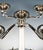 Metal Art Deco Silver Candelabras with Palmette Decoration, Spain, 1934, Set of 2 For Sale - Image 7 of 13
