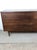 Brown Mid Century Modern Six Drawer Dresser With Chrome Hardware by Stanley For Sale - Image 8 of 16