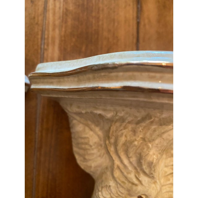 Perfect for any decor, these vintage wall brackets or sconces are so charming and tropical. Great Palm Beach Regency...