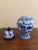 Ceramic Chinoiserie Blue and White Porcelain Ginger Jar For Sale - Image 7 of 7