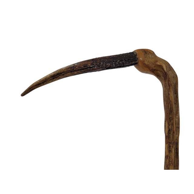Wood Ironwood Walking Stick For Sale - Image 7 of 12