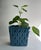Mid Century Modern Cornflower Blue Ceramic Planter For Sale - Image 17 of 17
