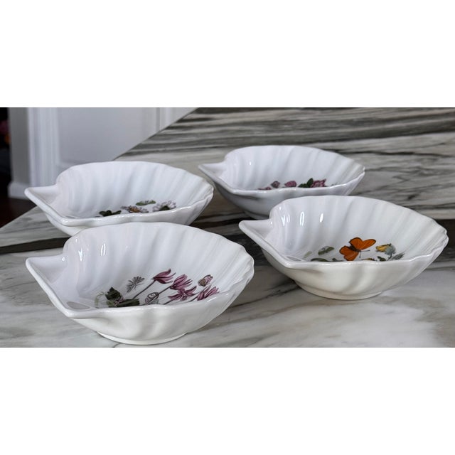 Ceramic Vintage Portmeirion Botanic Garden Shell Bowls - a Set of 4 For Sale - Image 7 of 9
