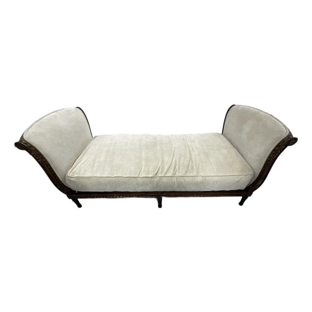 Gorgeous Antique Louis XVI French Daybed Sofa Settee For Sale