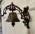 Metal Cast Iron Out Door Bell on Bracket, 1920s For Sale - Image 7 of 7
