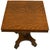 Wood Antique 19th-Century Lion's Feet Oak Wood Table For Sale - Image 7 of 7