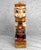 Vintage Hindu Gajasimha Foodog Lion W/ Elephant Painted Sculpture - 12" For Sale - Image 4 of 14