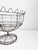Early-20th C. French Rustic Wire Footed Basket For Sale In Sacramento - Image 6 of 6
