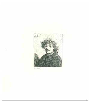 After Rembrandt, Self-Portrait, Etching, 19th Century