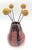 Offered is a handcrafted drip-glaze studio pottery weed or bud vase. The initials on the bottom appear to be J. L. C. and...