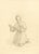After Raphael, Kneeling Figure of a Youth, 1818, Engraving For Sale - Image 4 of 4
