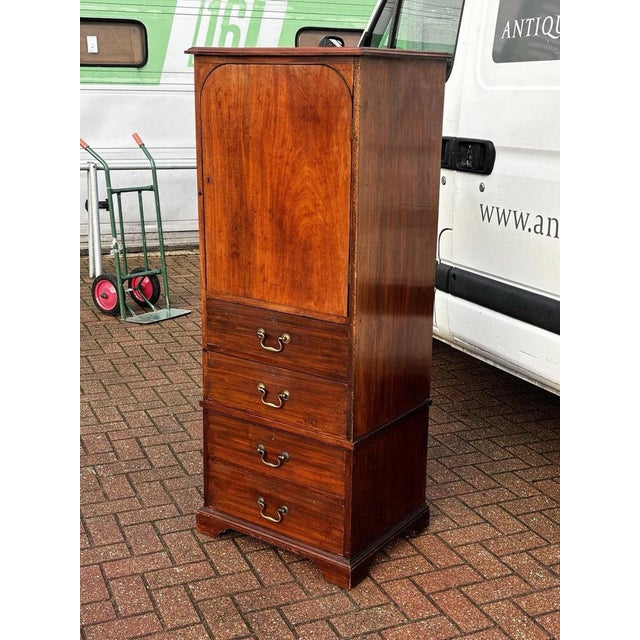 Housekeepers Cabinet in Mahogany For Sale - Image 4 of 11