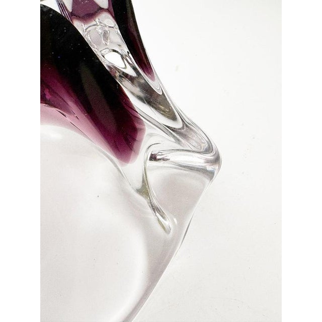 Glass Vintage Art Glass Ashtray, Italy, 1960s For Sale - Image 7 of 12