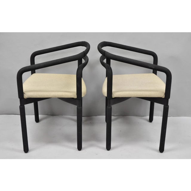 Postmodern Late 20th Century Postmodern "Rubber Chairs" by Brian Kane for Metropolitan Furniture - A Pair For Sale - Image 3 of 18