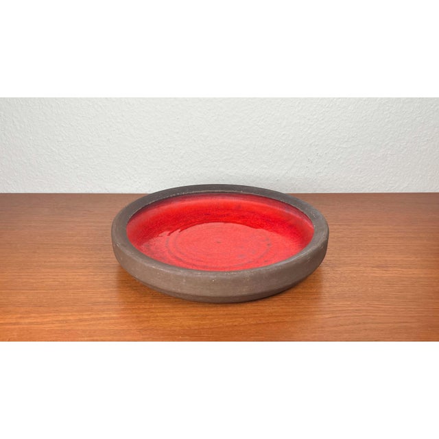 Mid-Century Modern Danish Studio Pottery Bowl, Svaneke, Bornholm, 1960s For Sale - Image 6 of 18