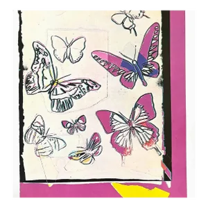 1986 Andy Warhol Butterflies Vanishing Animals