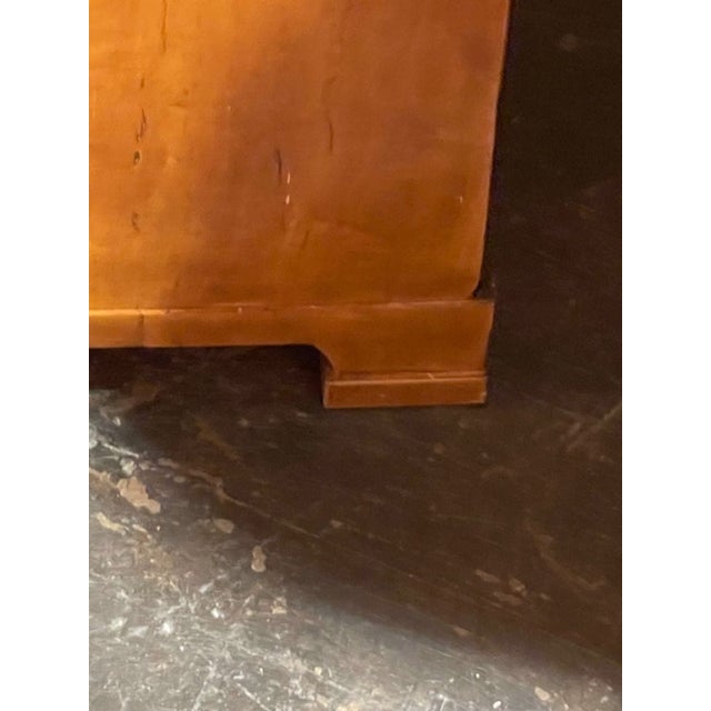 19th C. German Biedermeier Maple Commode For Sale In Dallas - Image 6 of 7