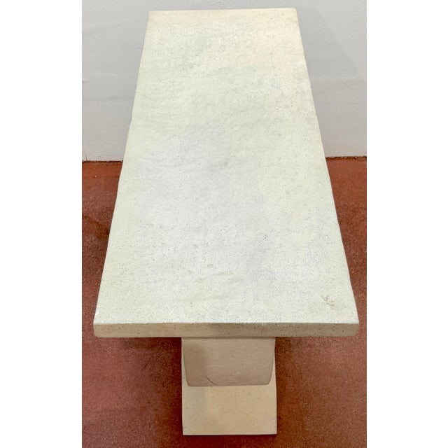 Early 21st Century Eclipse Console Table in Plaster, by Paolo Moschino For Sale - Image 5 of 6