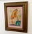 Mid-Century Modern figurative work by renowned New Jersey modernist artist Joseph "Joe" Kardonne (1911-2005). Cubist...