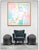 Message us to inquire about custom framing options! (Included for free with every purchase) The artwork here, "Luminescent...