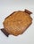 Mid-20th Century Wooden Tray with Geometric Inlay and Handles, 1950s For Sale - Image 6 of 9