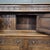 19th Century English Oak Carved Panel Jacobean 3 Door & 2 Drawer Court Cupboard With Bulbous Supports For Sale - Image 17 of 18