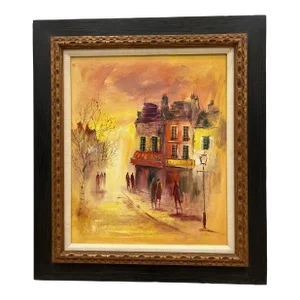 1950's Expressionist French Painting
