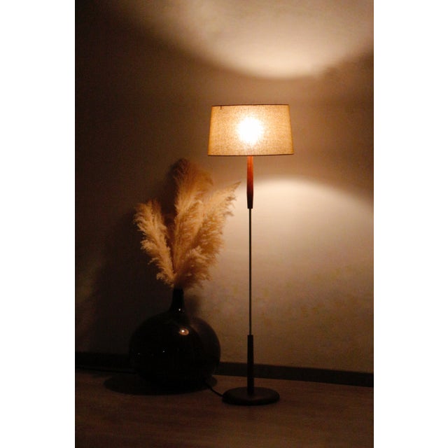 Vintage Teak Floor Lamp, 1960s For Sale - Image 14 of 17