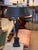 1900s Neoclassical Bouillotte Lamp With Tole Shade For Sale - Image 6 of 14
