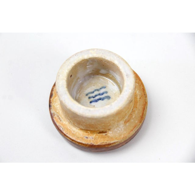 Tan Mid 20th Century Royal Copenhagen Decorative Lidded Jar For Sale - Image 8 of 10