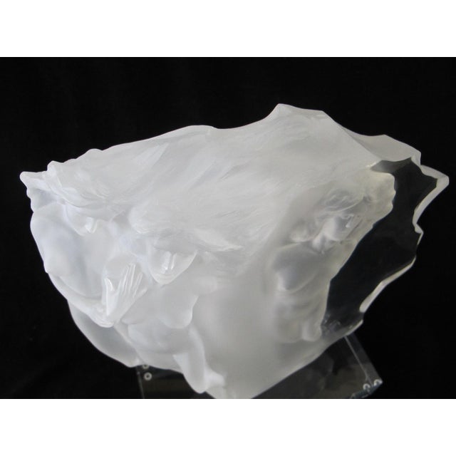 Plastic Frederick Hart Acrylic Light Whispers Signed Limited Female Nude Art Sculpture For Sale - Image 7 of 17