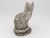 Vintage Reconstituted Stone Cat Garden Statue, English 1970s For Sale In New York - Image 6 of 8