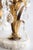 Gold Vintage Italian Gilt Tole & Crystals Candlesticks - A Pair For Sale - Image 8 of 9