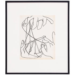 Françoise Gilot, String Games, 1951, Lithograph, Framed For Sale