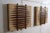 Sculptural Walnut and Paper Wall Lights, Italy, 1960s For Sale - Image 9 of 17