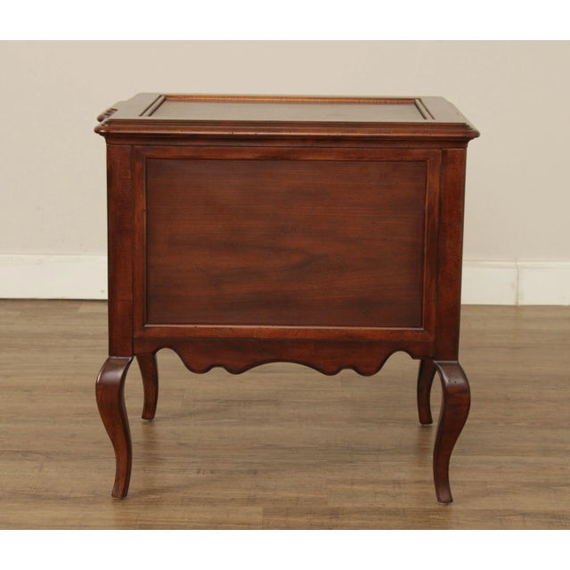 2000 - 2009 CTH Sherrill Occasional French Style Three Drawer Side Table For Sale - Image 5 of 13