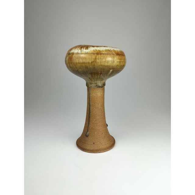 Mid-Century Modern Mushroom Ikebana Vase by Erik Graeser, Denmark, 1960s For Sale - Image 5 of 10