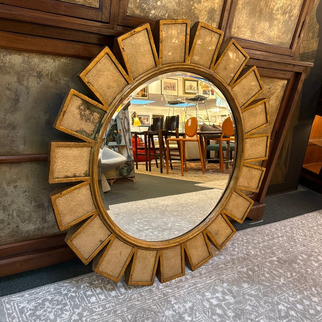 Mid-Century Modern Hickory White Kings Row Collection Wall Mirror For Sale - Image 3 of 12