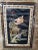 This Chinese Goddess Chang’e Flying to Moon, Framed Embroidered Silk measures 12 3/4" x 15 1/2" and the area inside the...