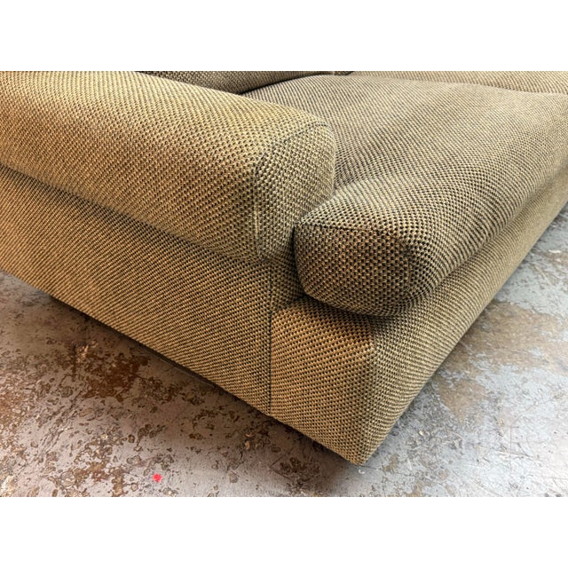 John Wheatman for Marco Fine Furniture Tweed Sofa For Sale - Image 9 of 12