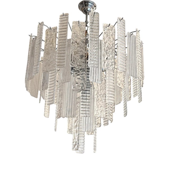 Murano Glass Chandelier by Simoeng For Sale