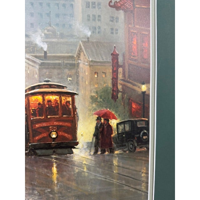 American Limited Edition Signed G. Harvey "City by the Bay - San Francisco" 172/1250 For Sale - Image 3 of 11