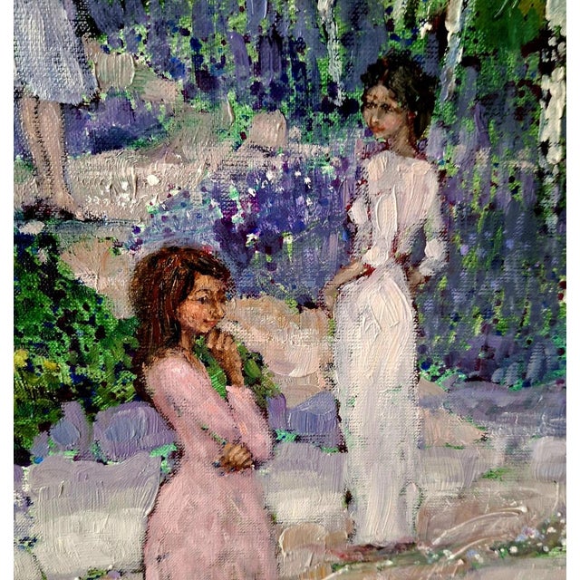 Contemporary Martta Weg, Mostowka Heathers (Cycle: The Forest), Oil on Canvas, 2025 For Sale - Image 3 of 8