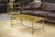 Coffee Table and Side Tables in Verre Églomisé, 1980s, Set of 3 For Sale - Image 9 of 13