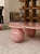 Rose Handcrafted Rose Quartz Organic Coffee Table With Sphere Legs | Sculptural Luxury Stone Table For Sale - Image 8 of 8