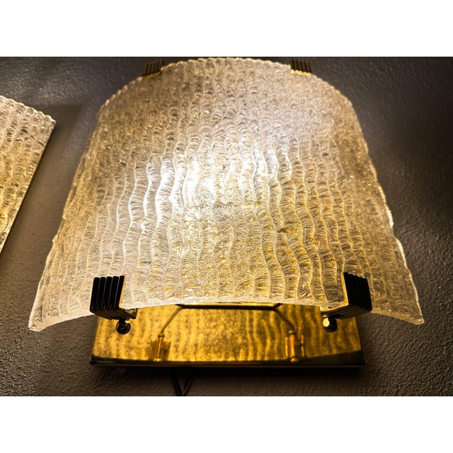 Metal Vintage Italian Wall Lamps, 1970s, Set of 2 For Sale - Image 7 of 14